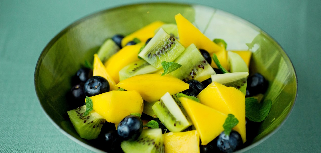 Frukt og grønt inneholder kalium