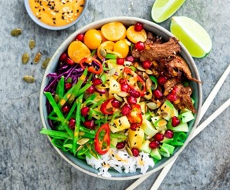 Buddhabowl med chilimajones