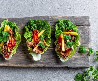 Pulled i hjertesalat
