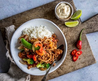 Krydret gryterett med garam masala
