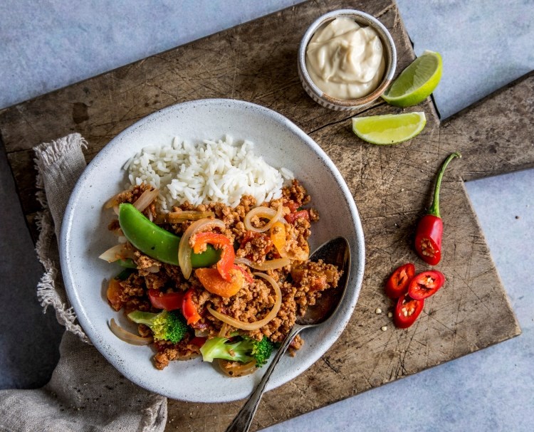 Krydret gryterett med garam masala