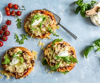 Enkel pitapizza