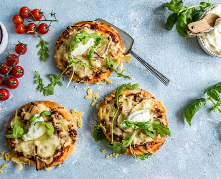 Enkel pitapizza