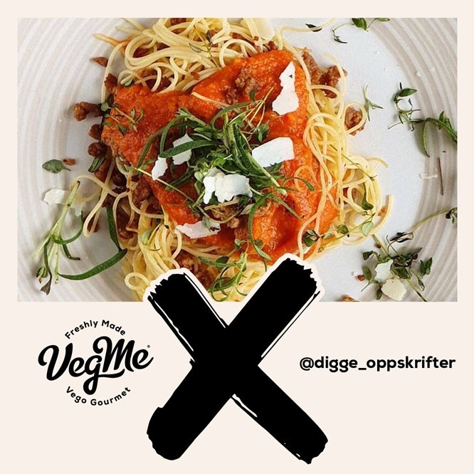 Spagetti med vegetarsaus