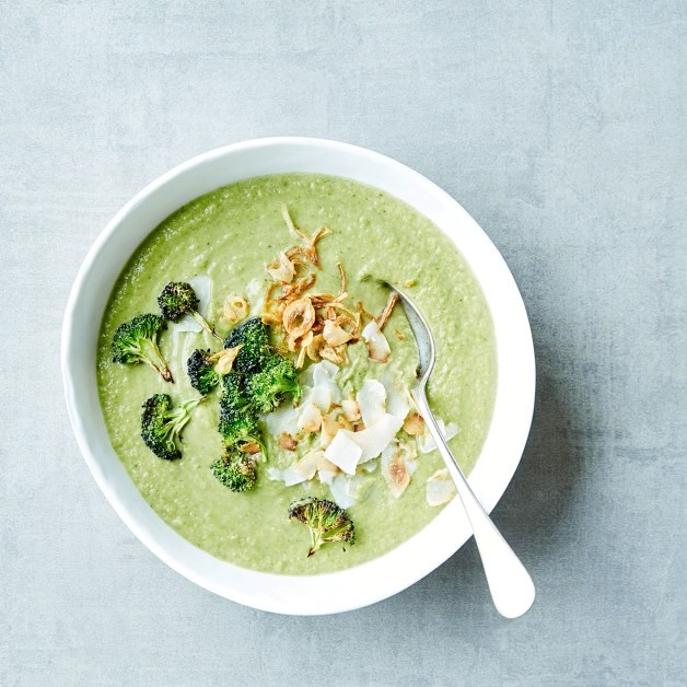 Brokkolisuppe med kokosmelk
