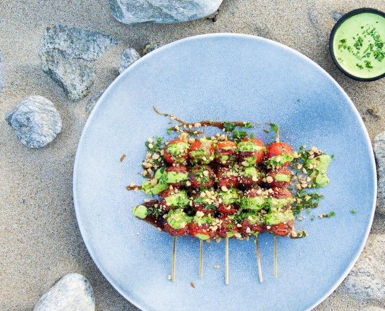 Grillspyd med Juanita-tomater