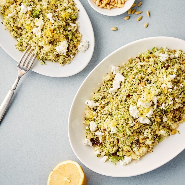 Lun brokkolisalat med couscous