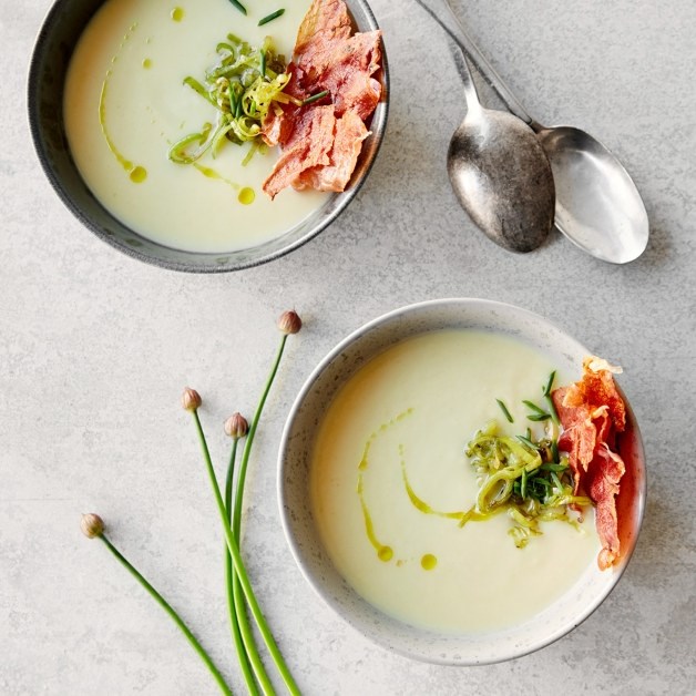 Minipurre og potetsuppe