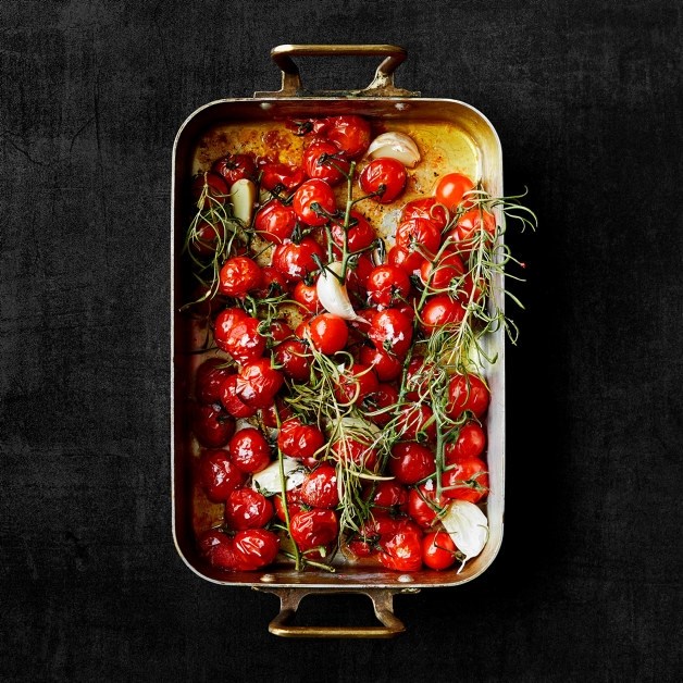 Ovnsbakte cherrytomater