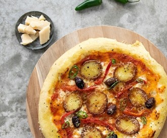 Potetpizza