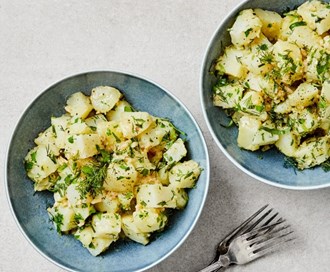 Potetsalat med friske urter