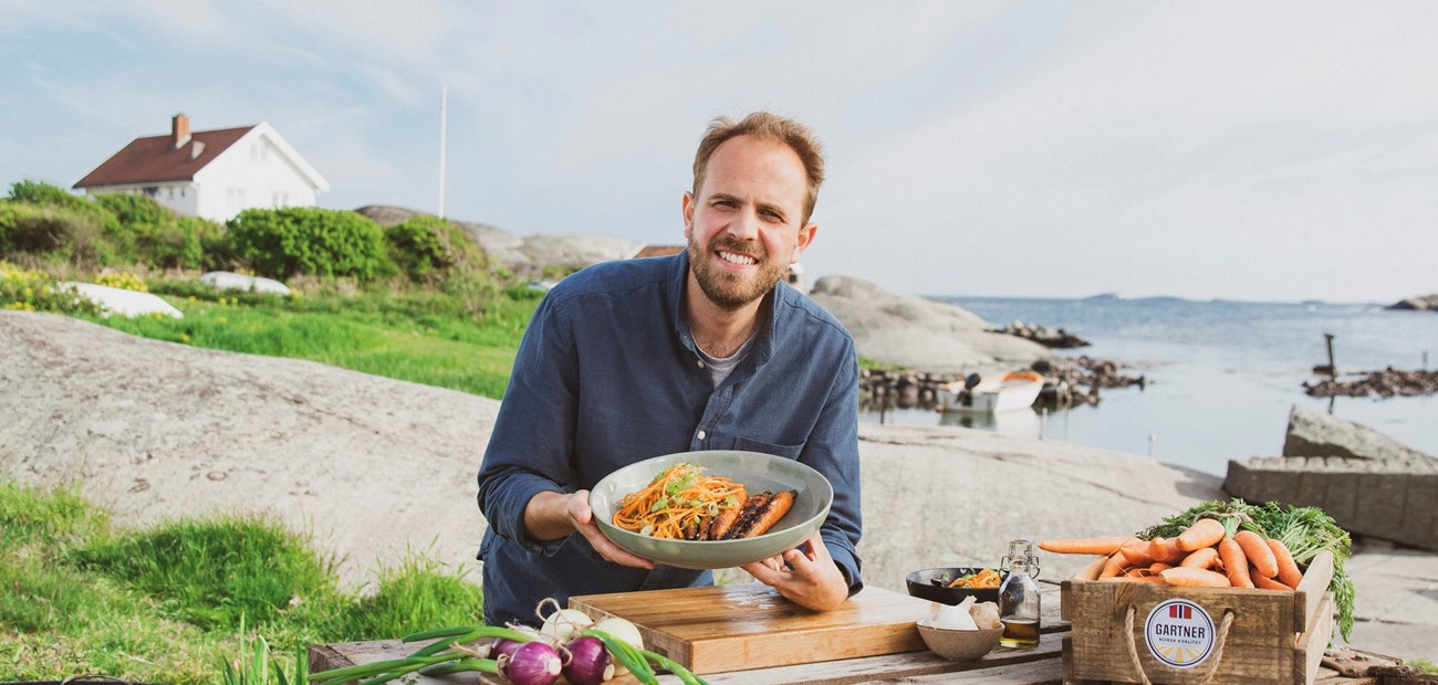 Nyhøstet gulrot er smaken av sommer