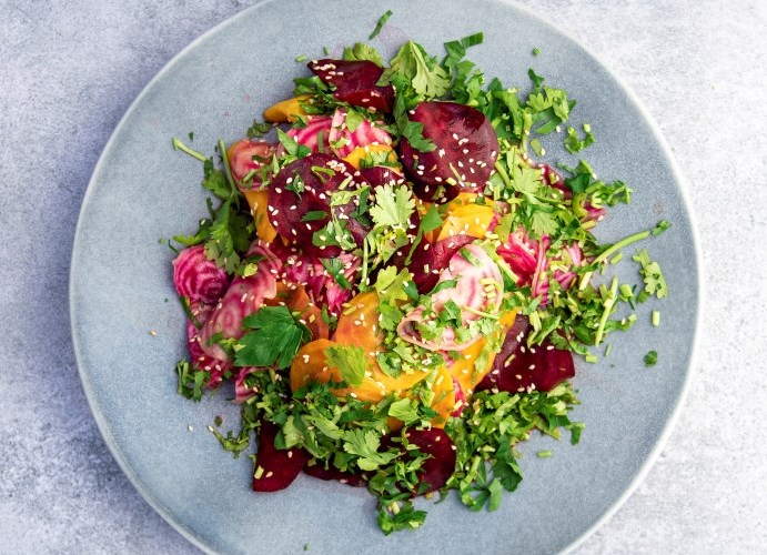 Frisk og syrlig betesalat