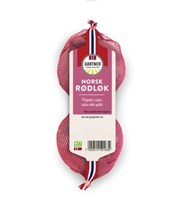Rød løk strømpe