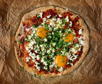 Blomkålpizza