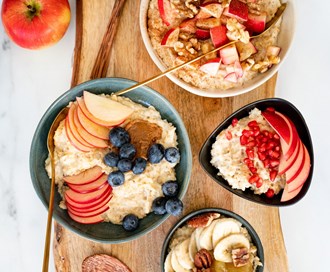 Frokostgrøt med eple