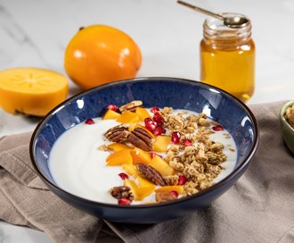 Yoghurt med persimon