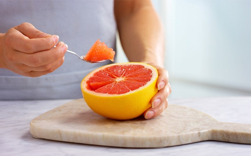 Slik kutter du grapefrukt