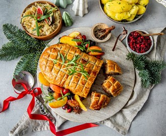 Vegetarisk "ribbe"