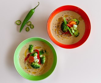 Tom kha gai med Wok Mix