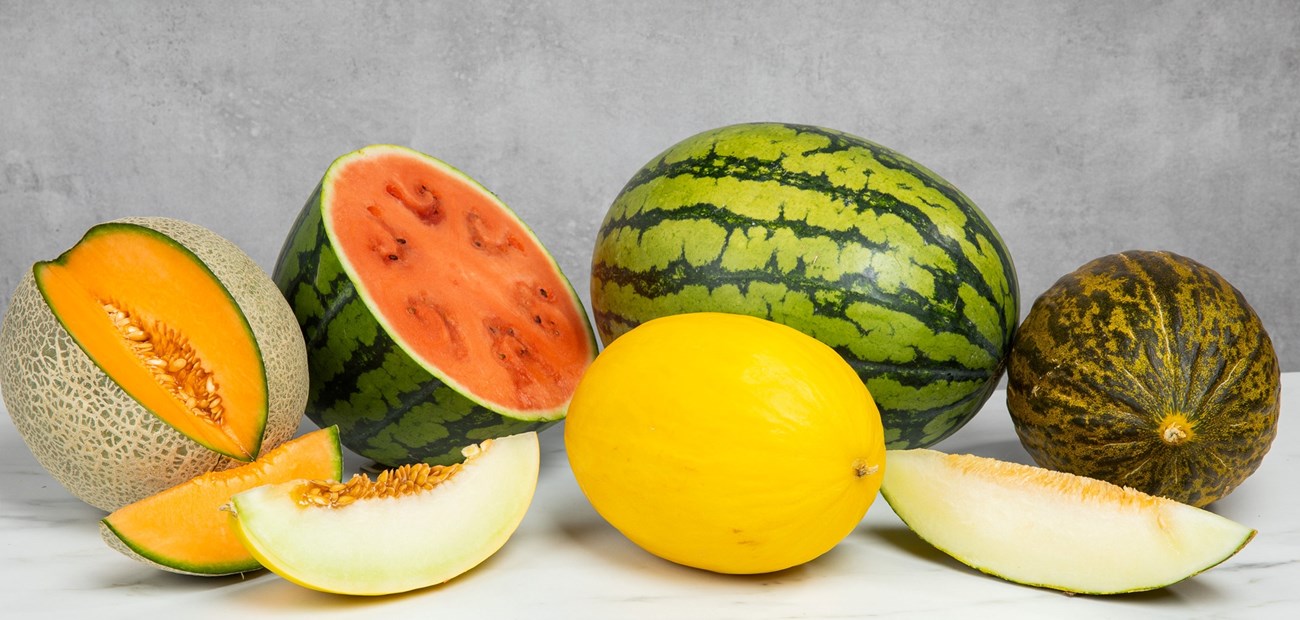 Slik deler og kutter du melon