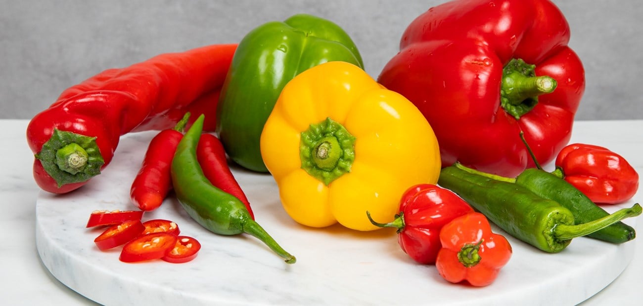Slik tilbereder du paprika