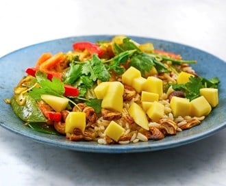 Asiatiskinspirert wok