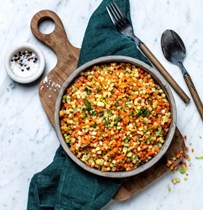 Ferdig kokte poteter, mos og stapper