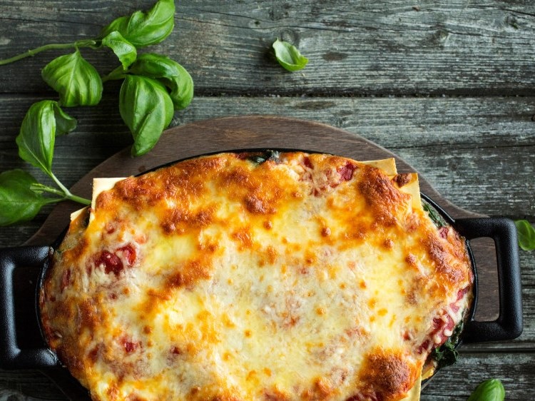 Frisk, grønn og god lasagne