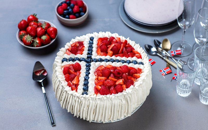 Prøv denne lekre flaggkaken! 