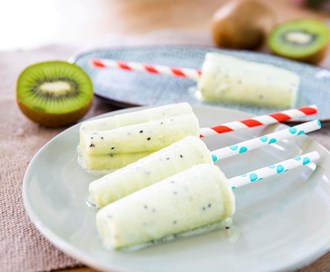 Kiwi-is på pinne