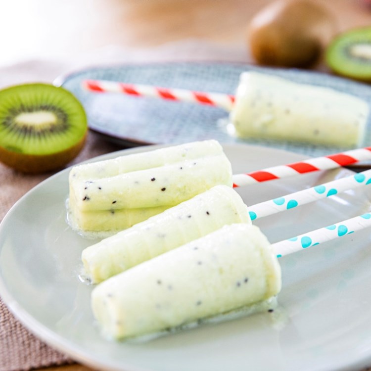Kiwi-is på pinne