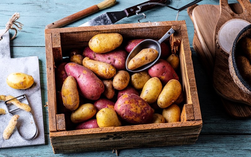 Grilla poteter på under 15 minutter   