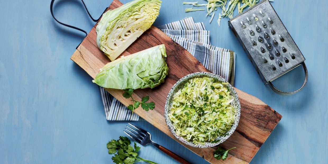 Syltet spisskål med koriander