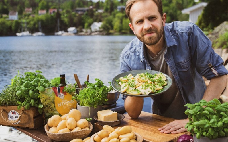 Rydd plass på tallerkenen – nå er norske nypoteter i sesong!