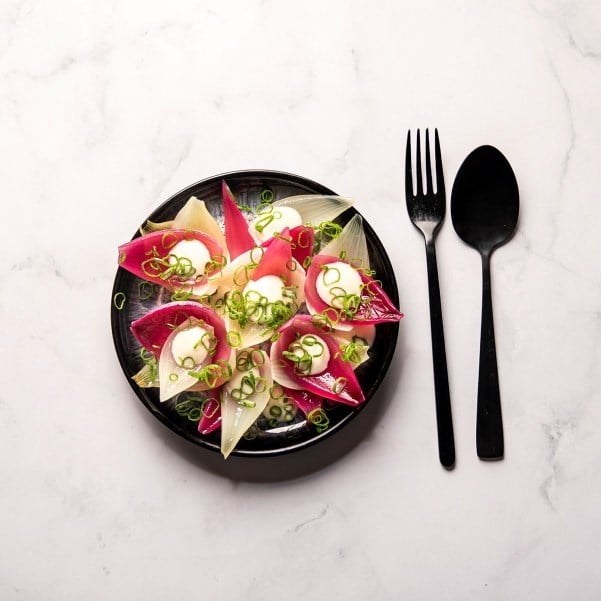 Syltet løksalat