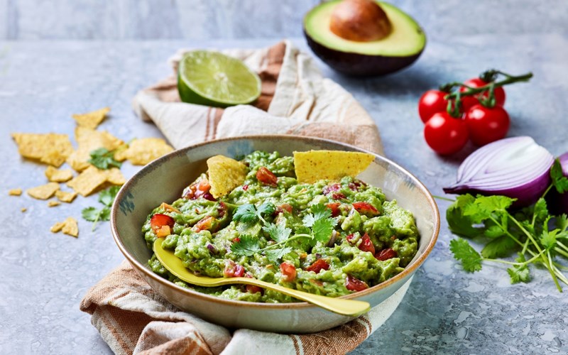 Guacamole i tre varianter