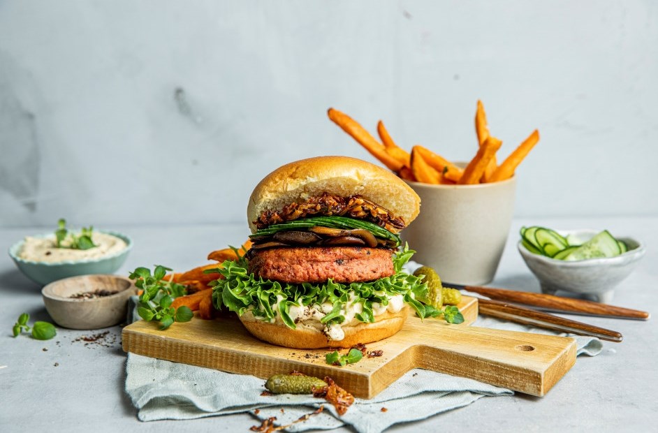 Bama Vegetarburger Ingredienser