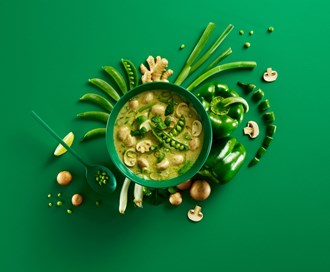 Fit for Friday - Suppe med grønn curry