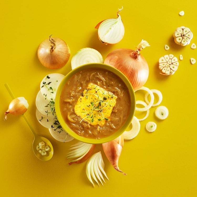 Quick Fix - Gratinert løksuppe