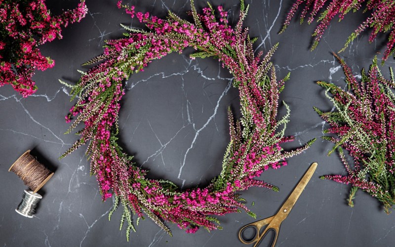 Lag din egen lyngkrans