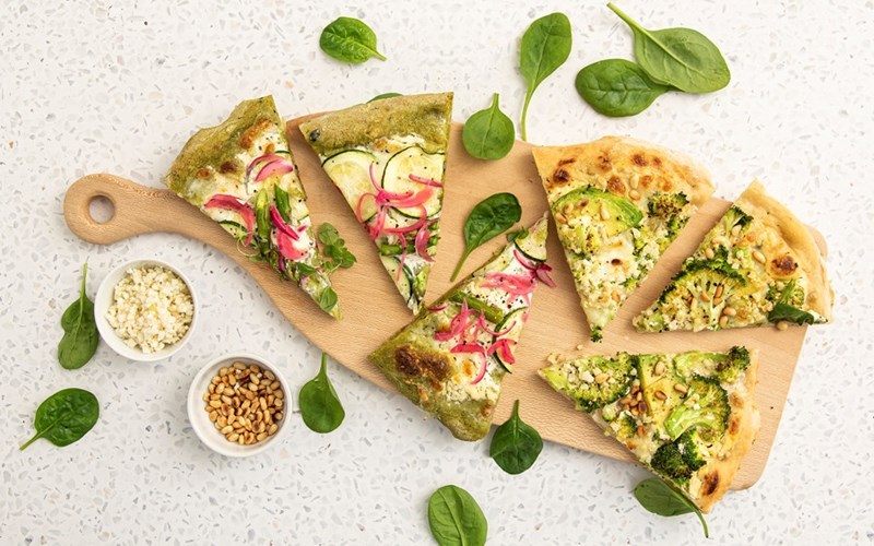 Grønnere pizza