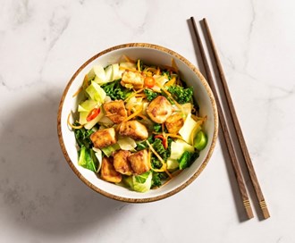 Chili Wok med tofu
