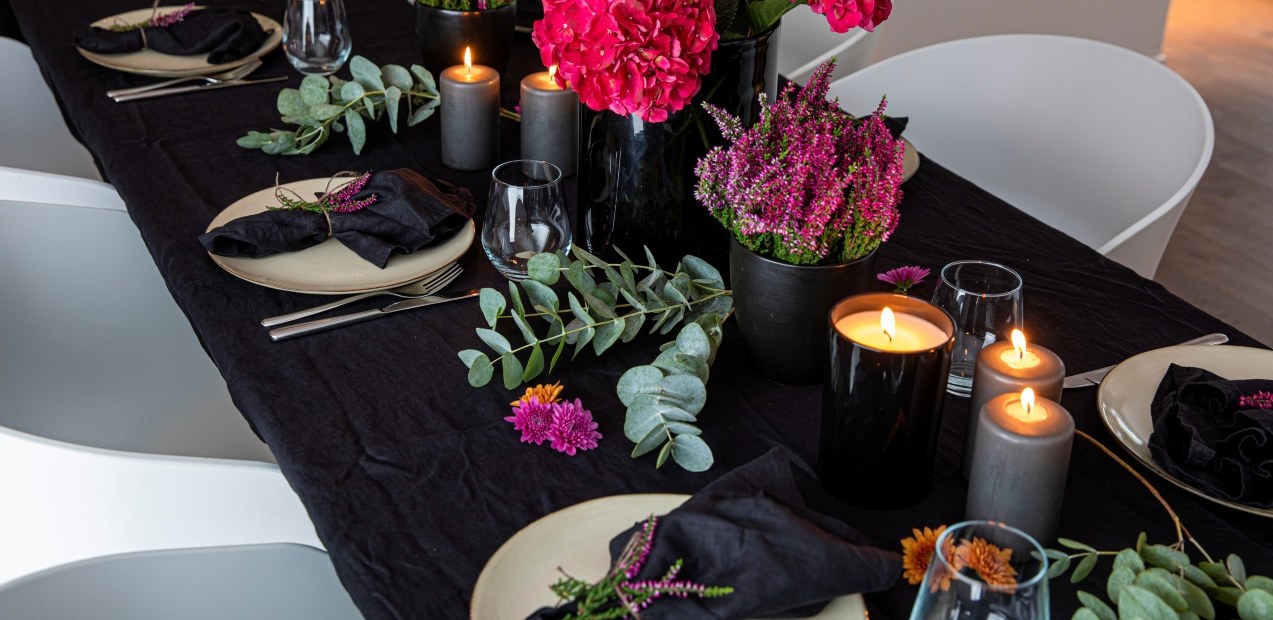 Slik dekker du et nydelig høstbord