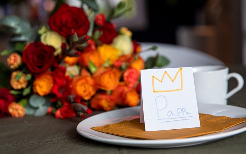 Gi pappa en kul blomsterbukett!