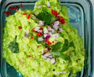 Guacamole fra bunnen av