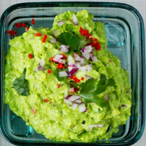 Guacamole fra bunnen av