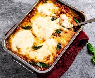 Auberginelasagne