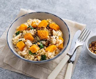 Gresskarrisotto