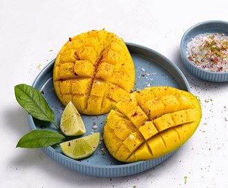 Mango med spicy limesalt